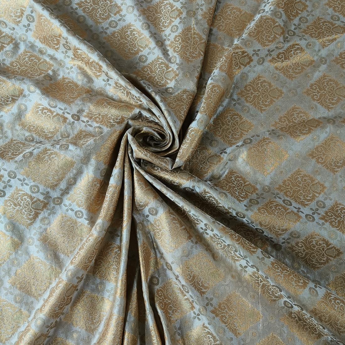 Light Gold Premium Quality Brocade