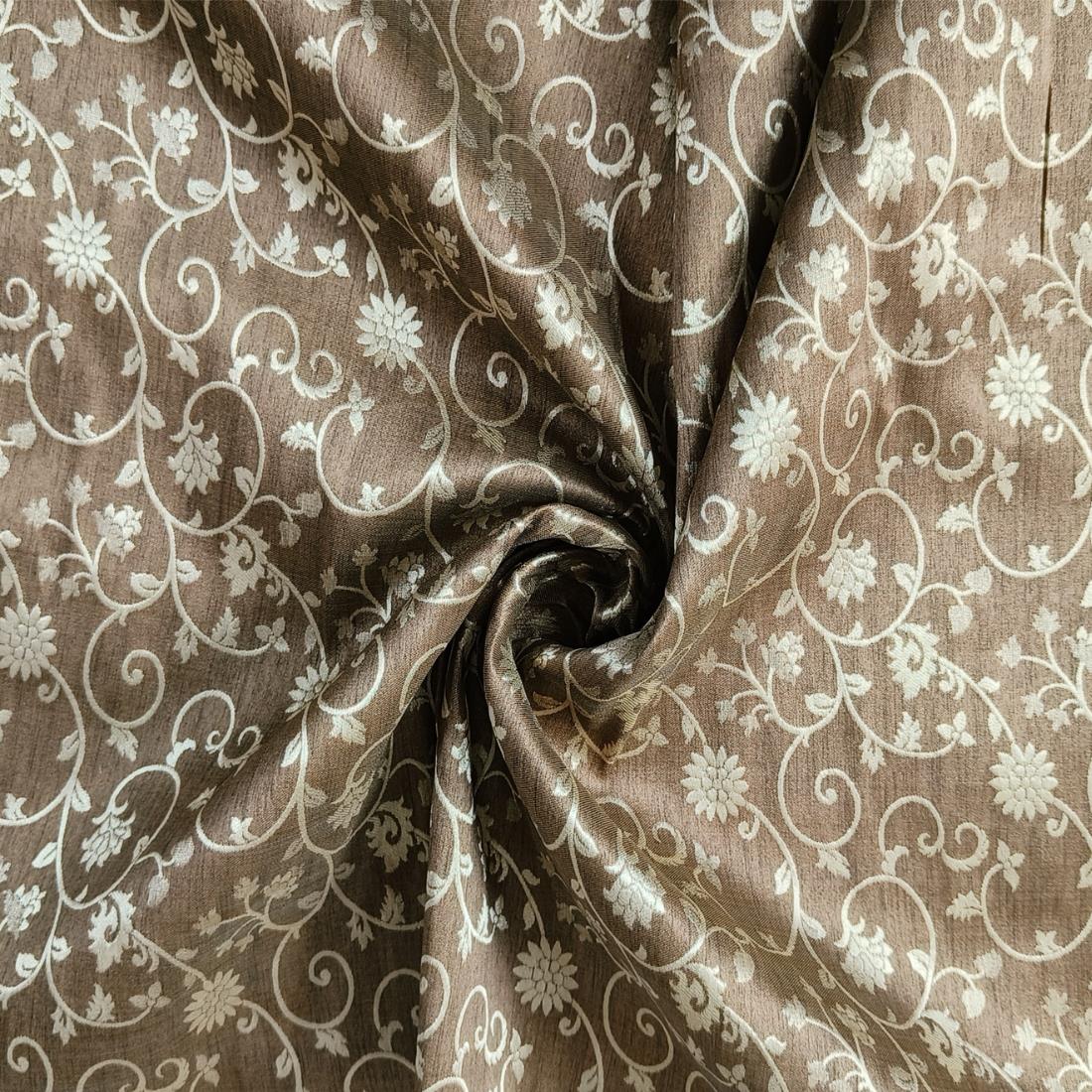 Brown Premium Quality Brocade