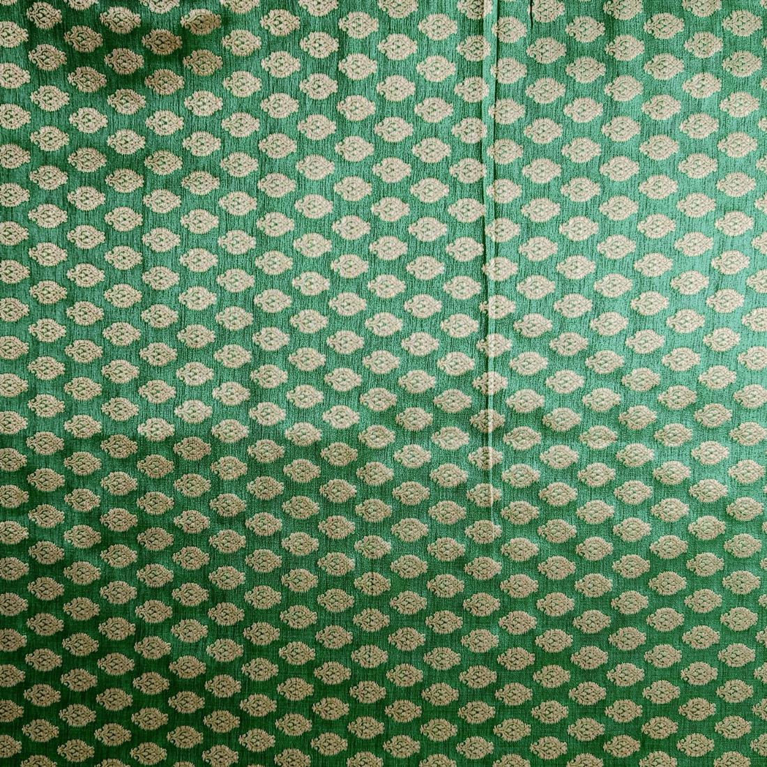 Bottle Green Premium Quality Brocade