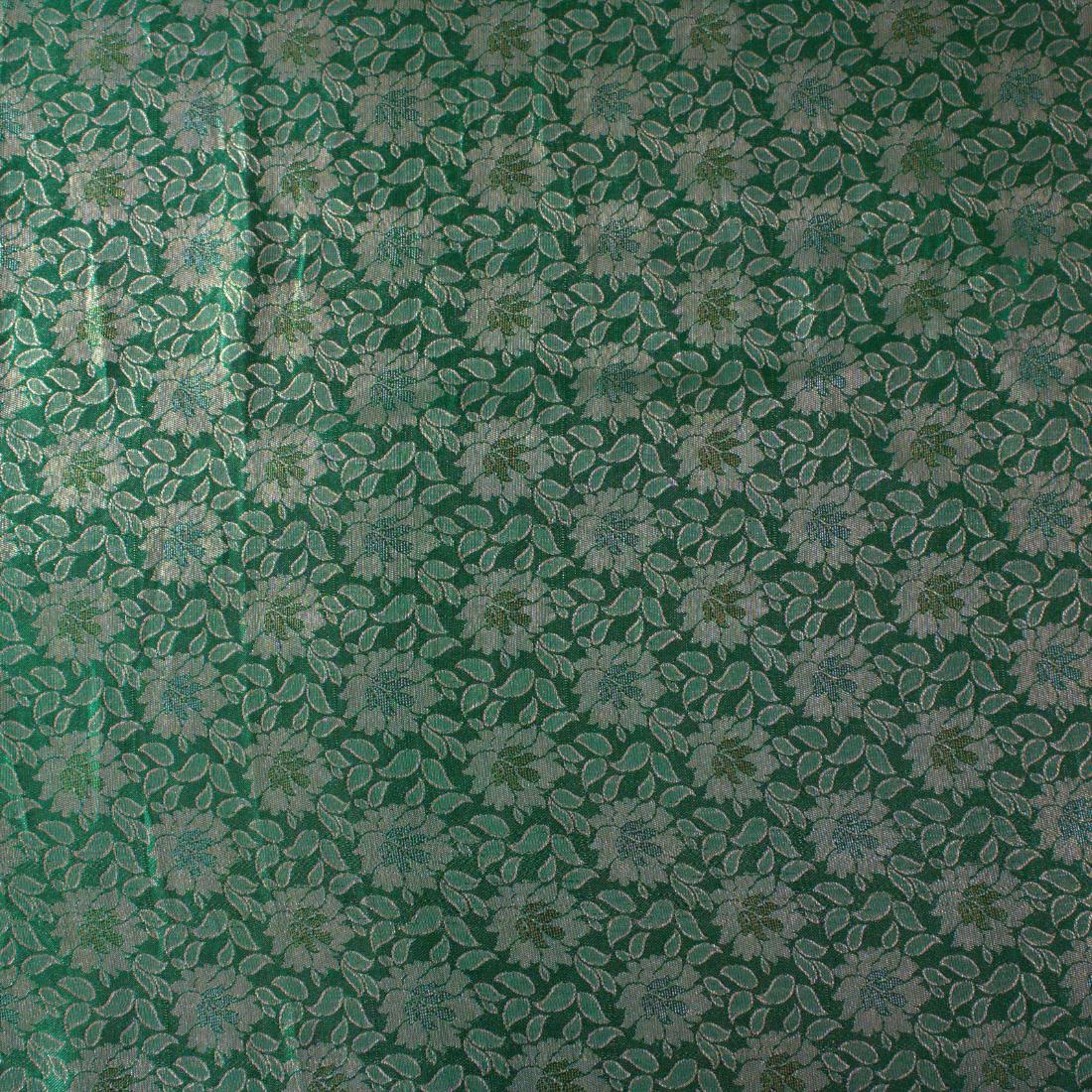 Emerald Green Premium Quality Brocade