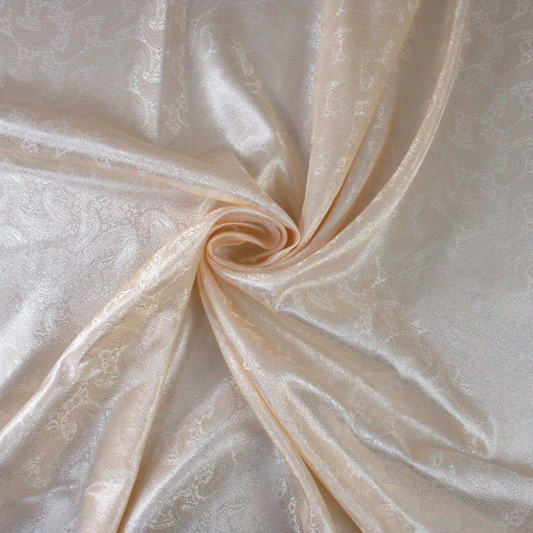 Peach Premium Quality Brocade