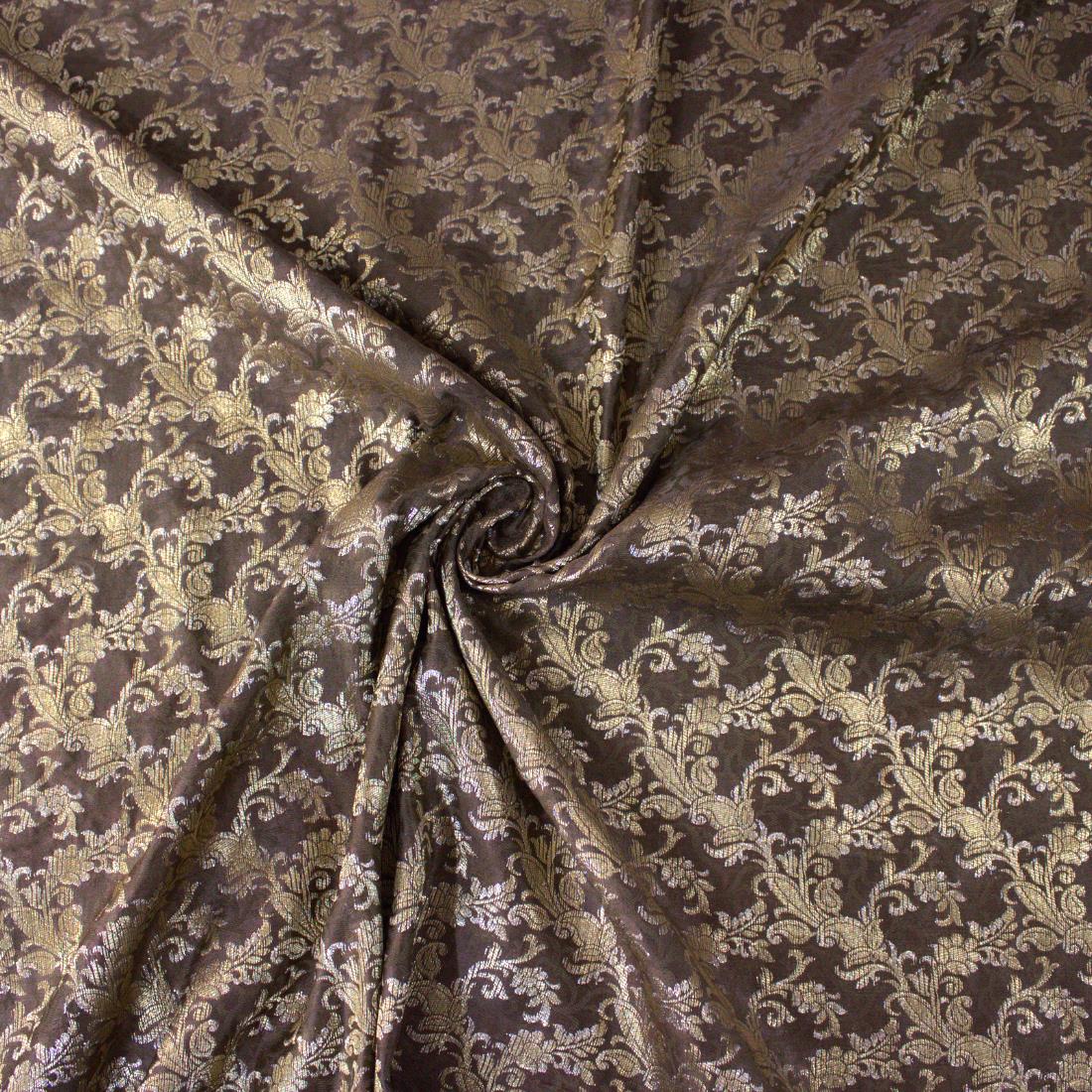 Mocha Premium Quality Brocade