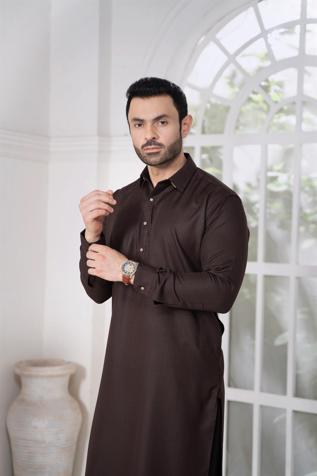 Chocolate Kurta Shalwar