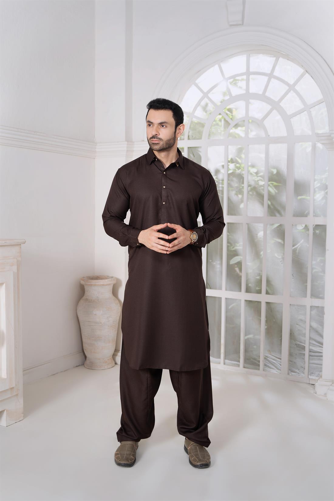 Chocolate Kurta Shalwar
