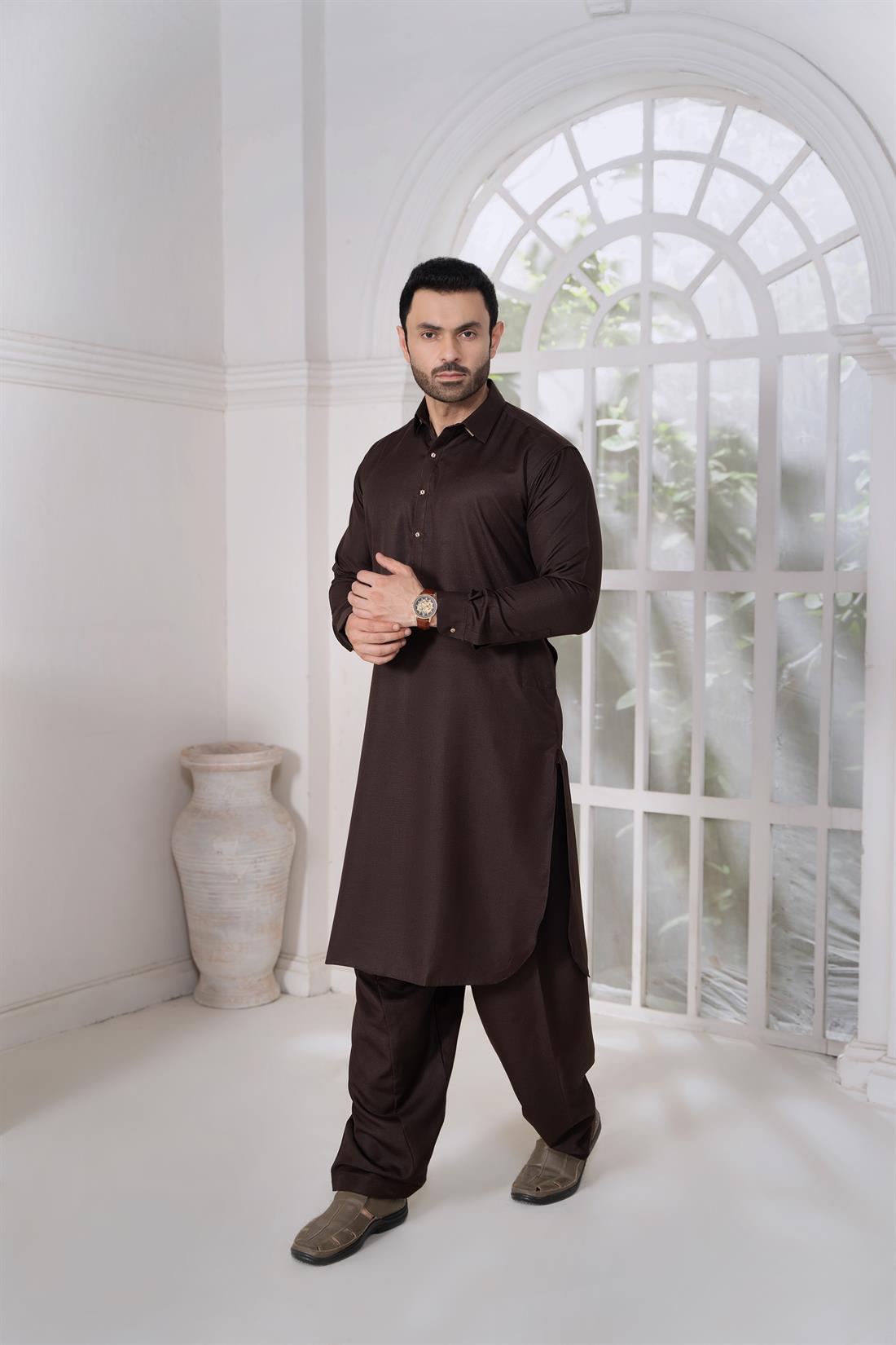 Chocolate Kurta Shalwar