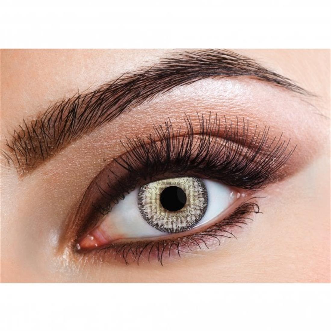 Satin Grey Contact Lenses
