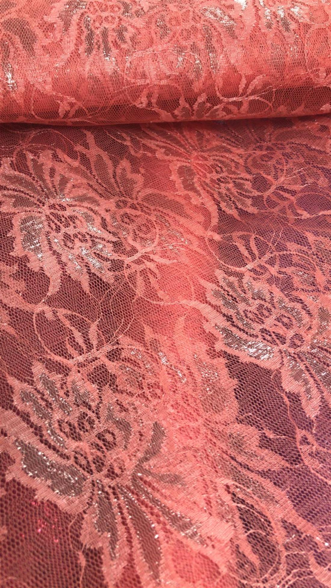 Orange Maroon Clearance Fabric