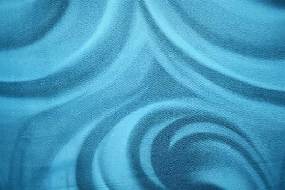 Blue Printed Cotton Fabrics