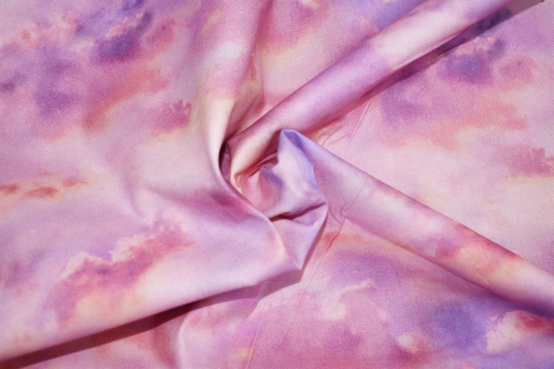 Pink Printed Cotton Fabrics