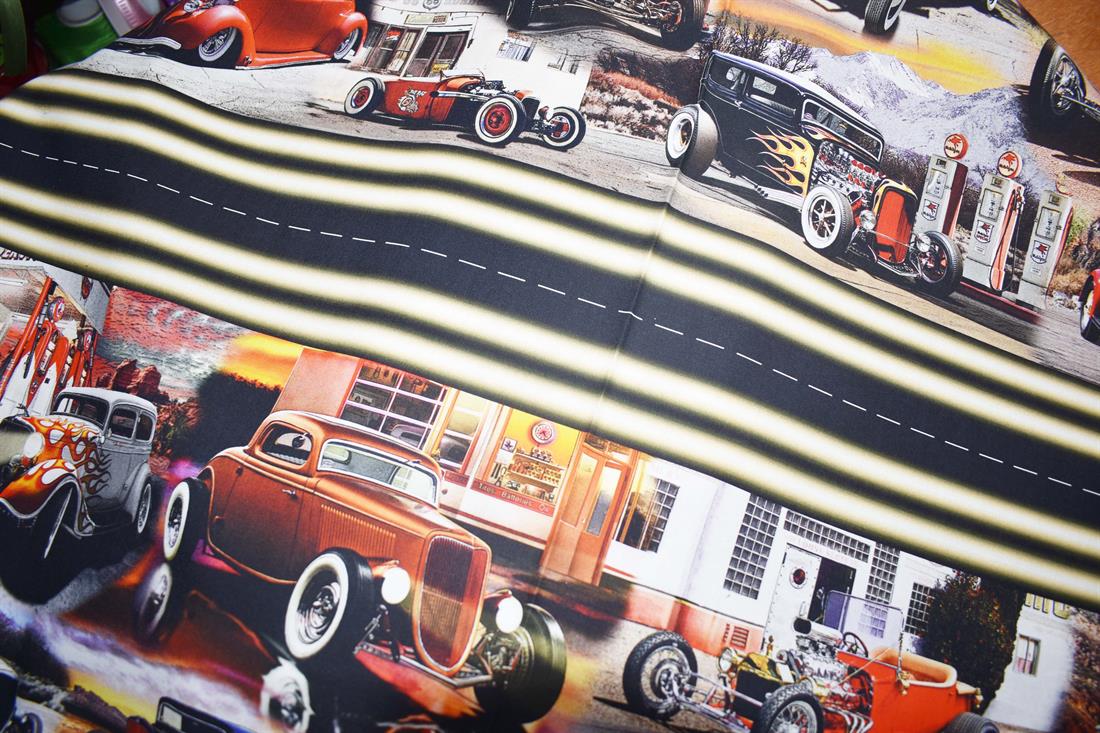 Black Printed Cotton Fabrics