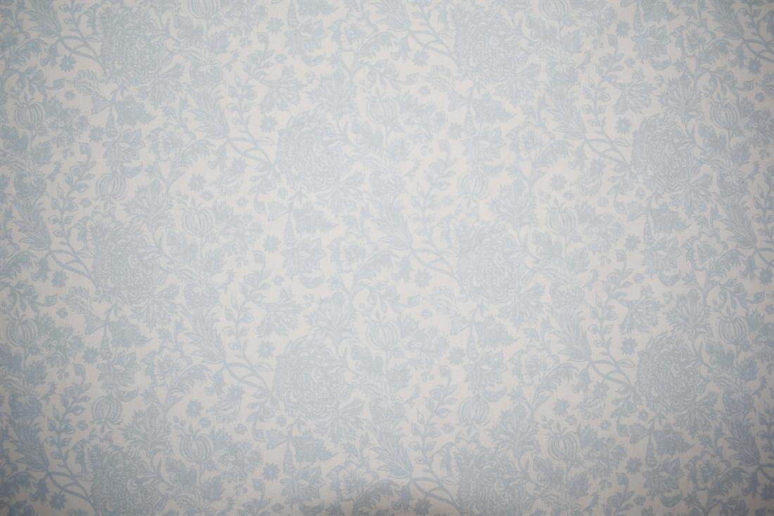 Cream Printed Craft Cotton Poplin Fabric Quilting Patchwork