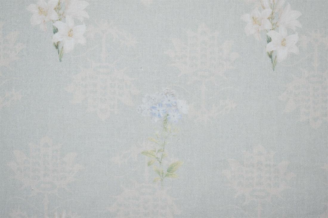 Mint Printed Craft Cotton Poplin Fabric Quilting Patchwork