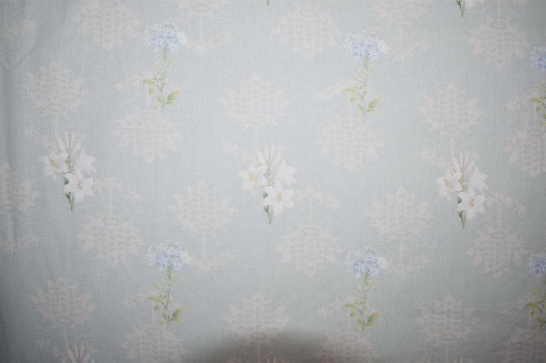 Mint Printed Craft Cotton Poplin Fabric Quilting Patchwork