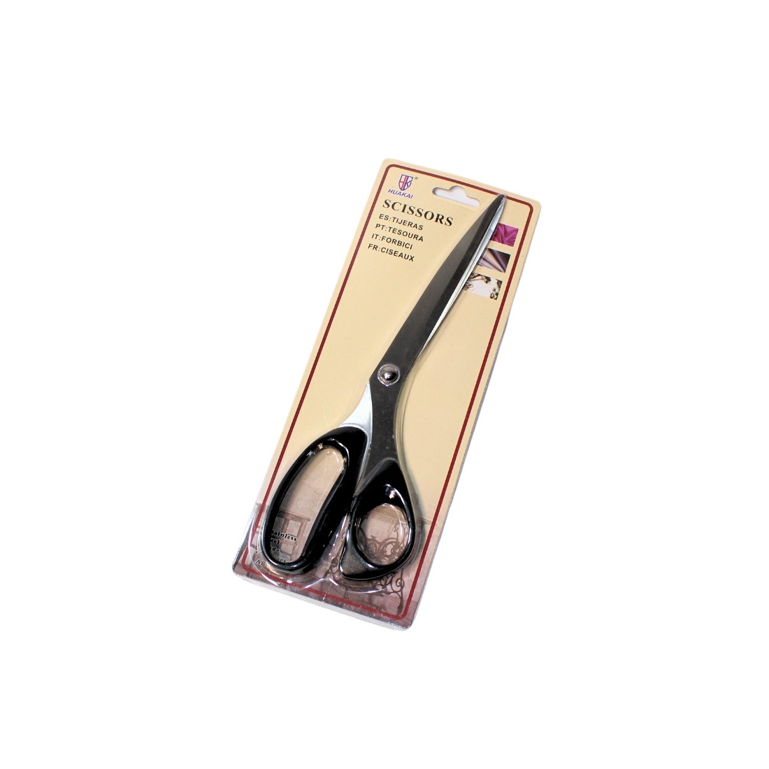 Black Stainless Steel ABS Handle Blade Scissor 27cm