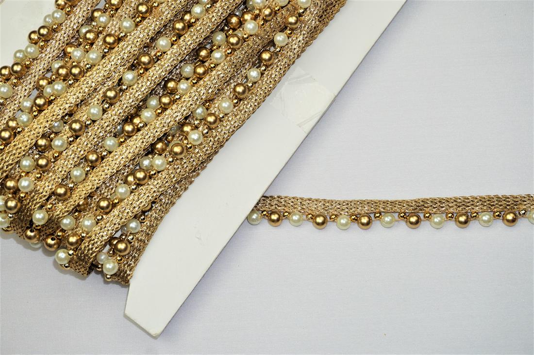 Gold Indian Vintage Style Lace