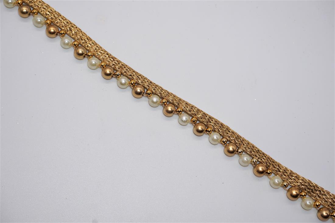 Gold Indian Vintage Style Lace