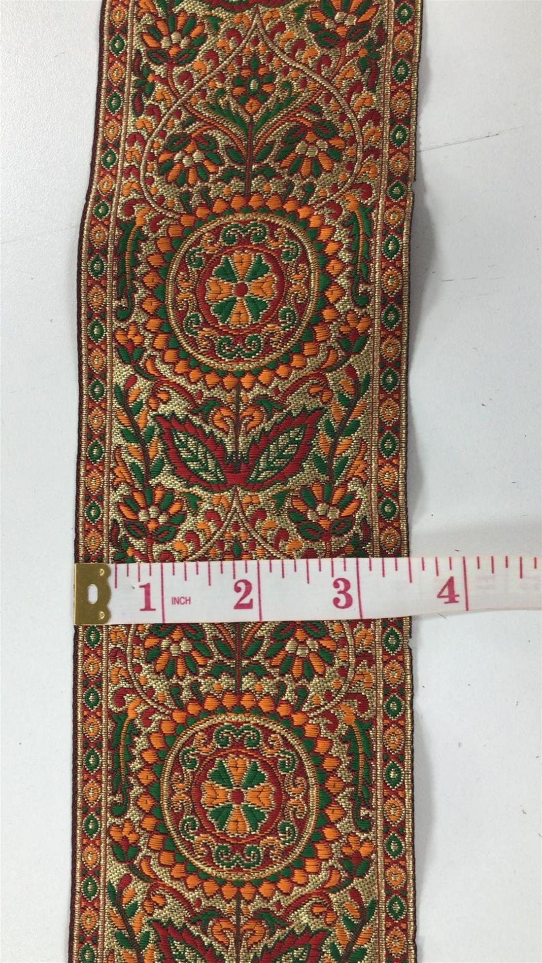 Multicolour Cotton Knitted Flanged Cord