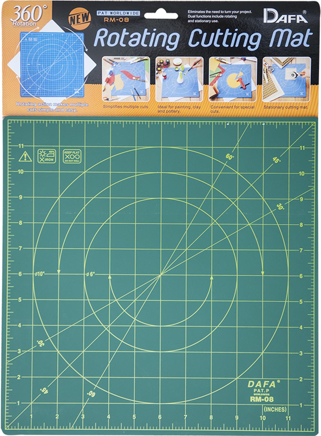 Dafa 12" Rotating Cutting Mat