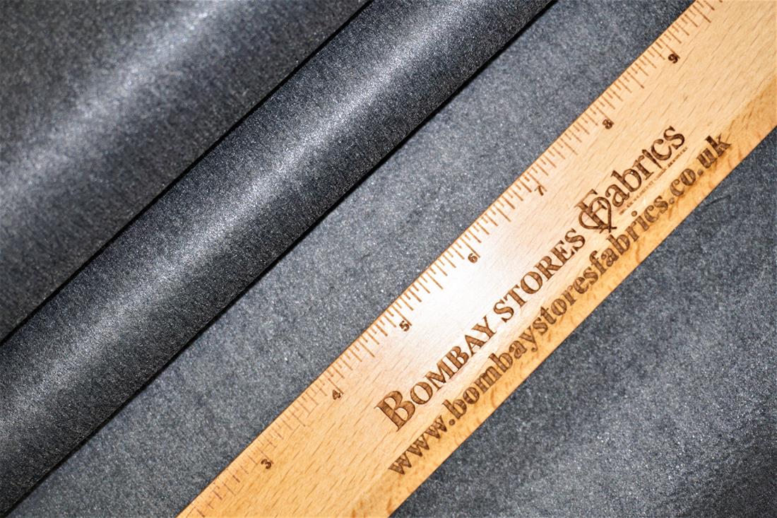 Charcoal Ultra Soft Iron-on Interfacing Light