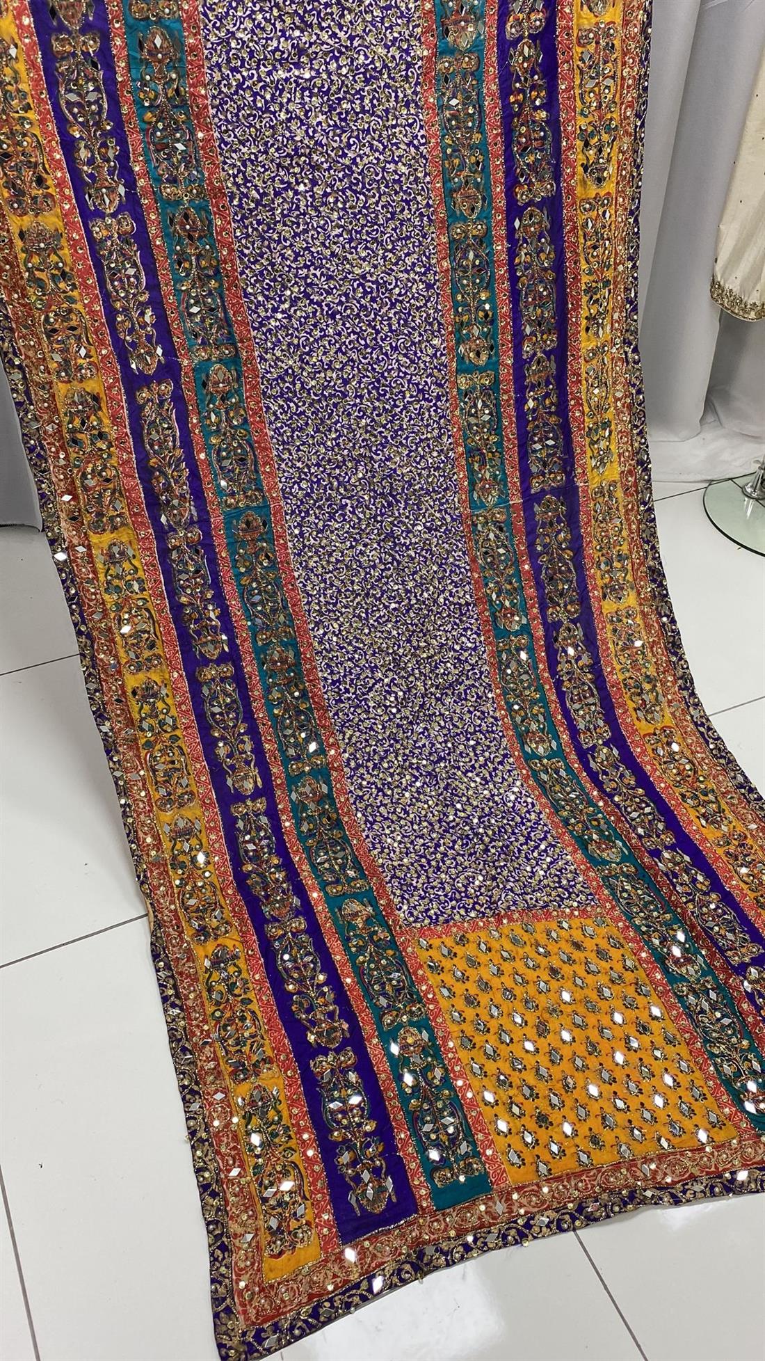 Multicolour Coloured Dupatta