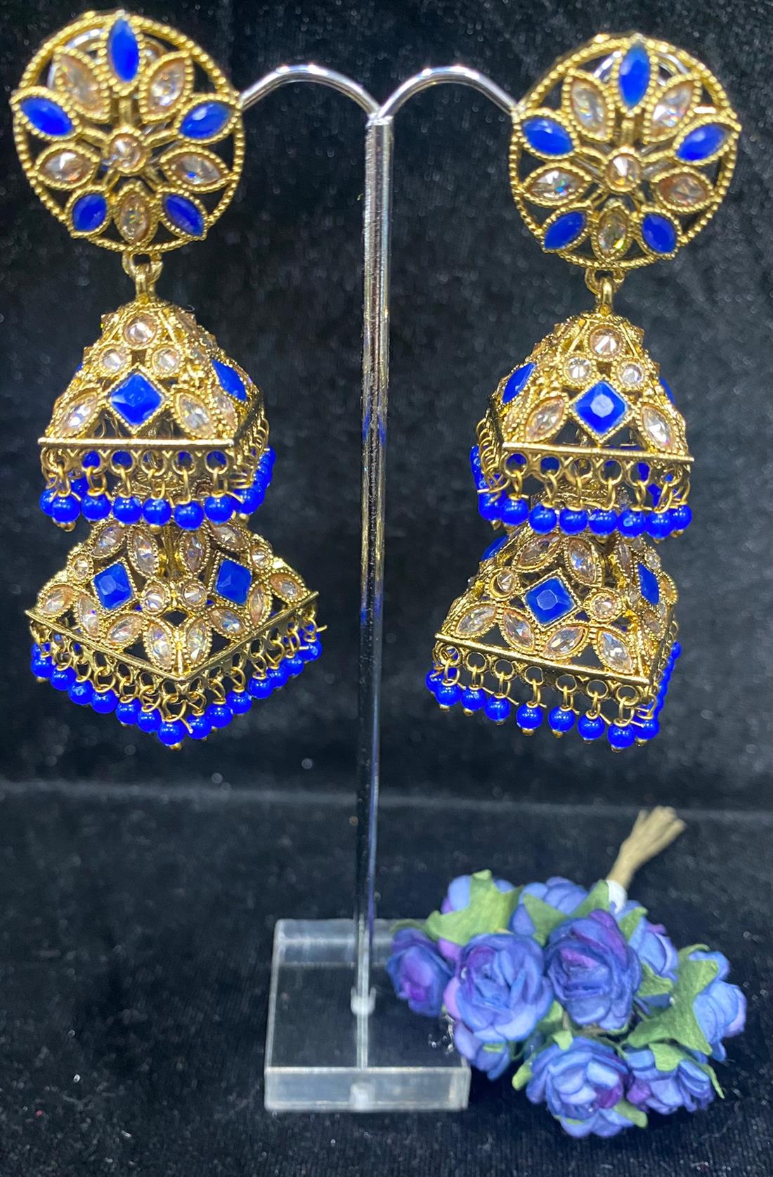 Blue Earrings