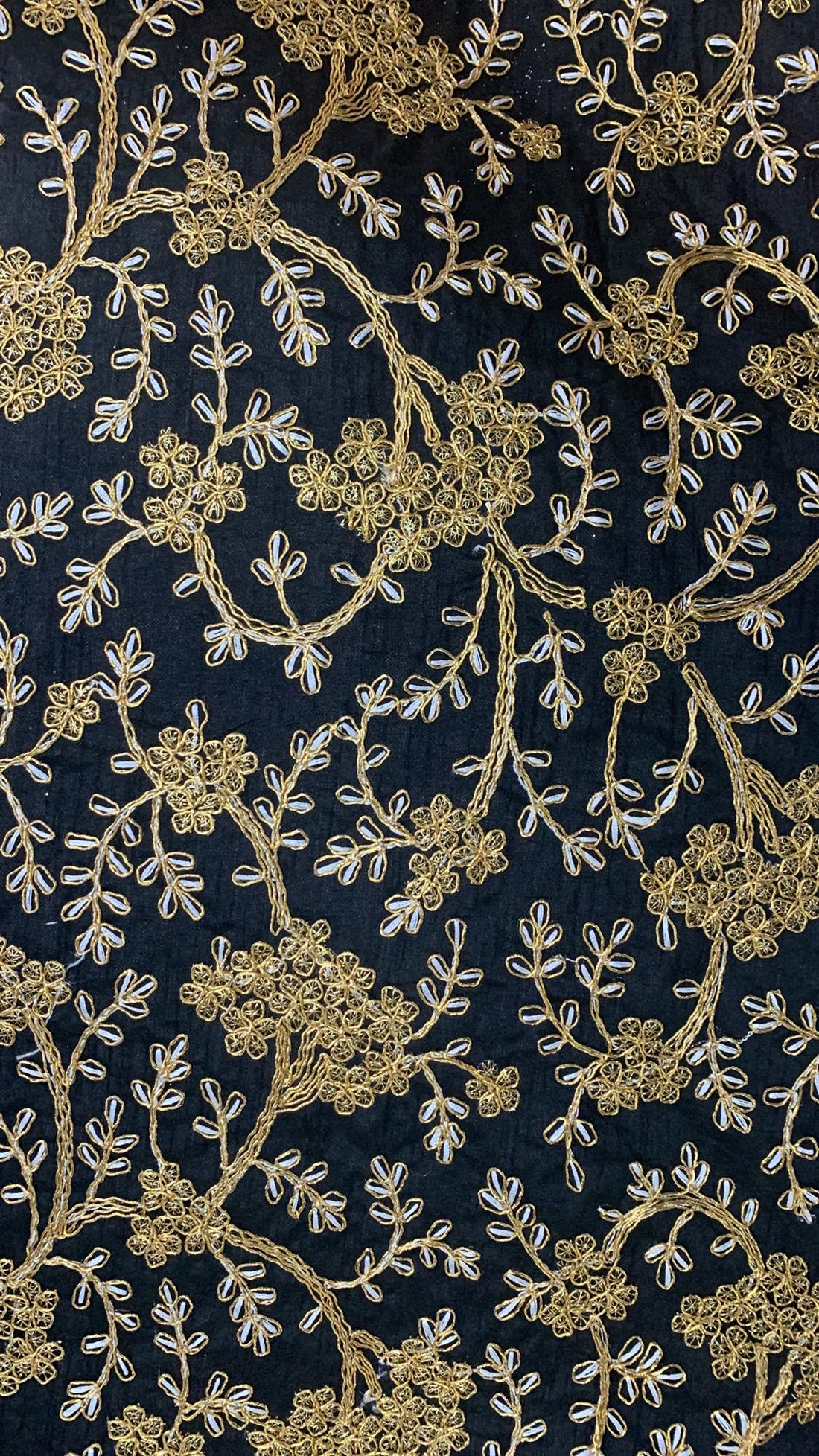 Multicolour Embroiderd Fabric