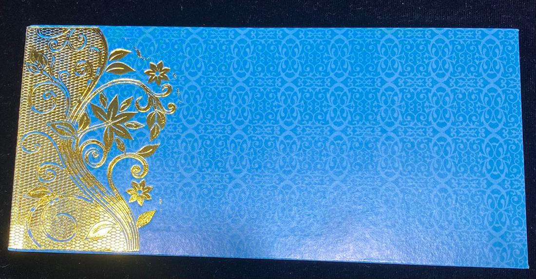Blue Money Envelope