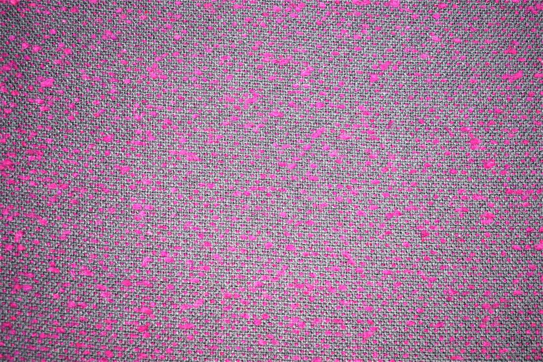 Pink Printed Wool, 150cm Width