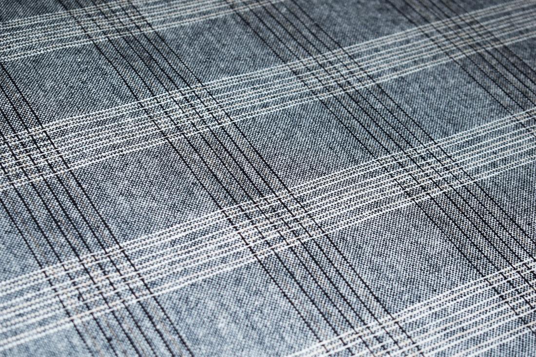 Grey Printed Wool, 150cm Width