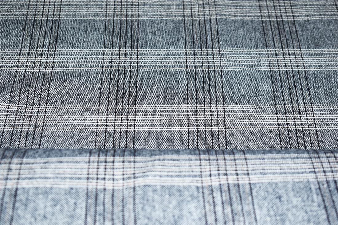 Grey Printed Wool, 150cm Width