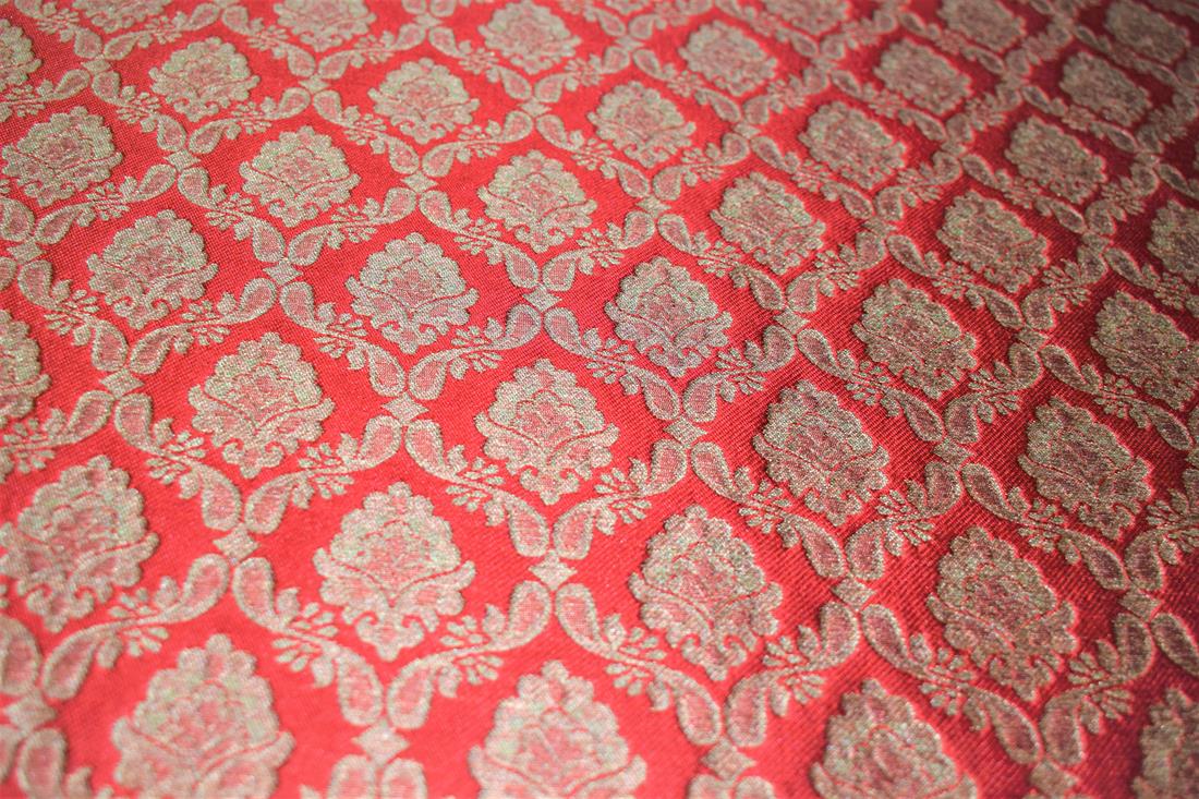 Red Brocade