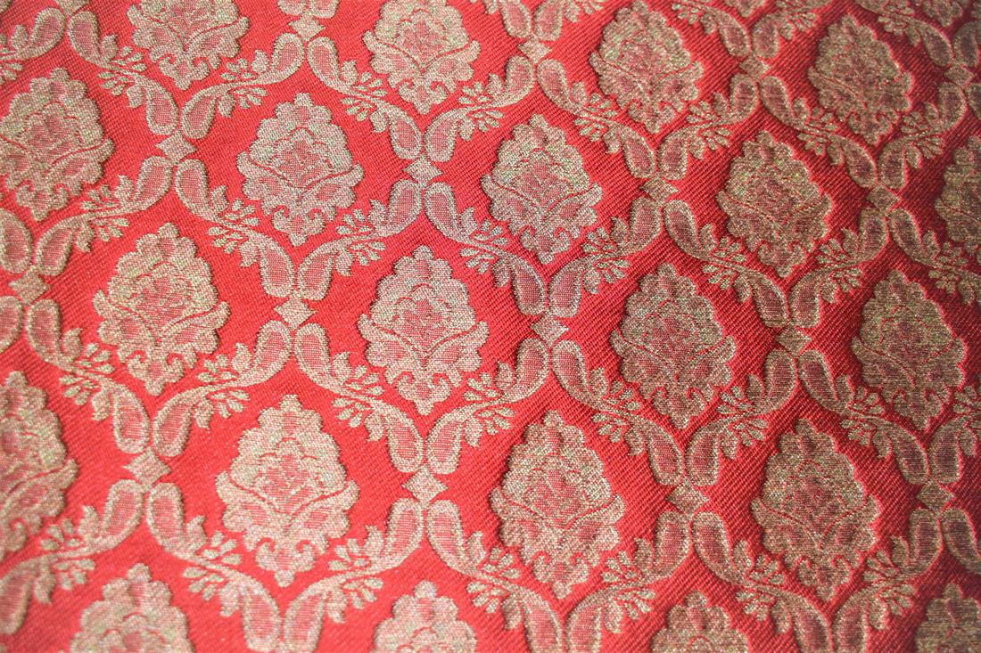 Red Brocade