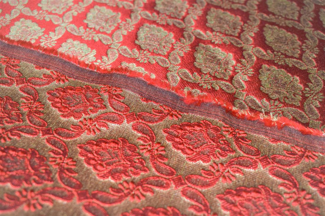 Red Brocade