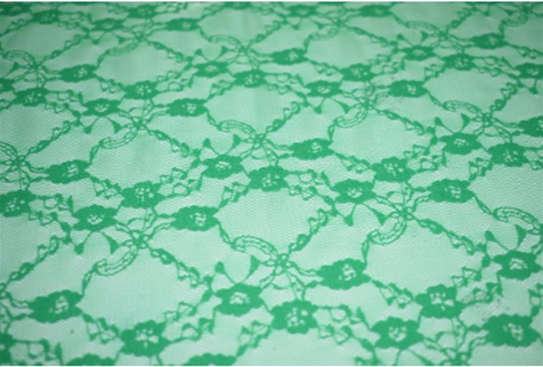Green Soft Corded Rachel Lace