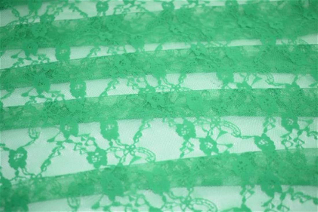 Green Soft Corded Rachel Lace