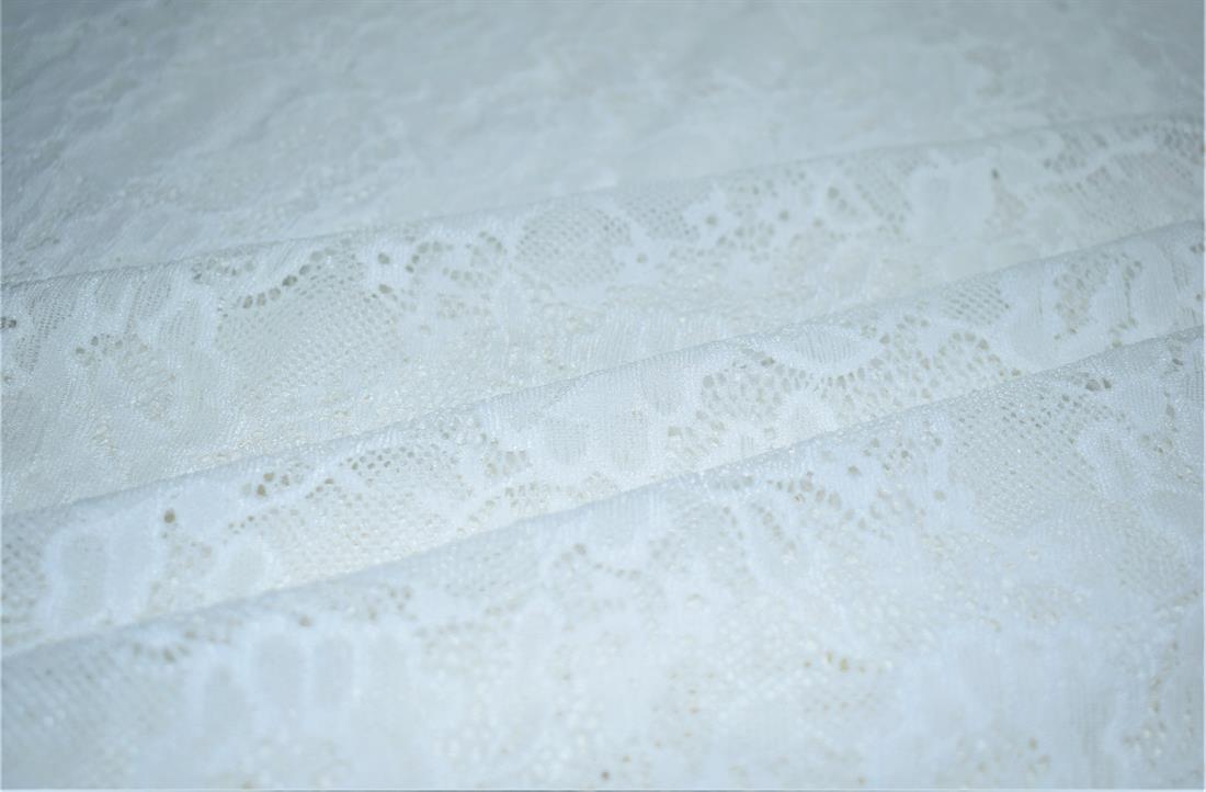 White Soft Corded Rachel Lace