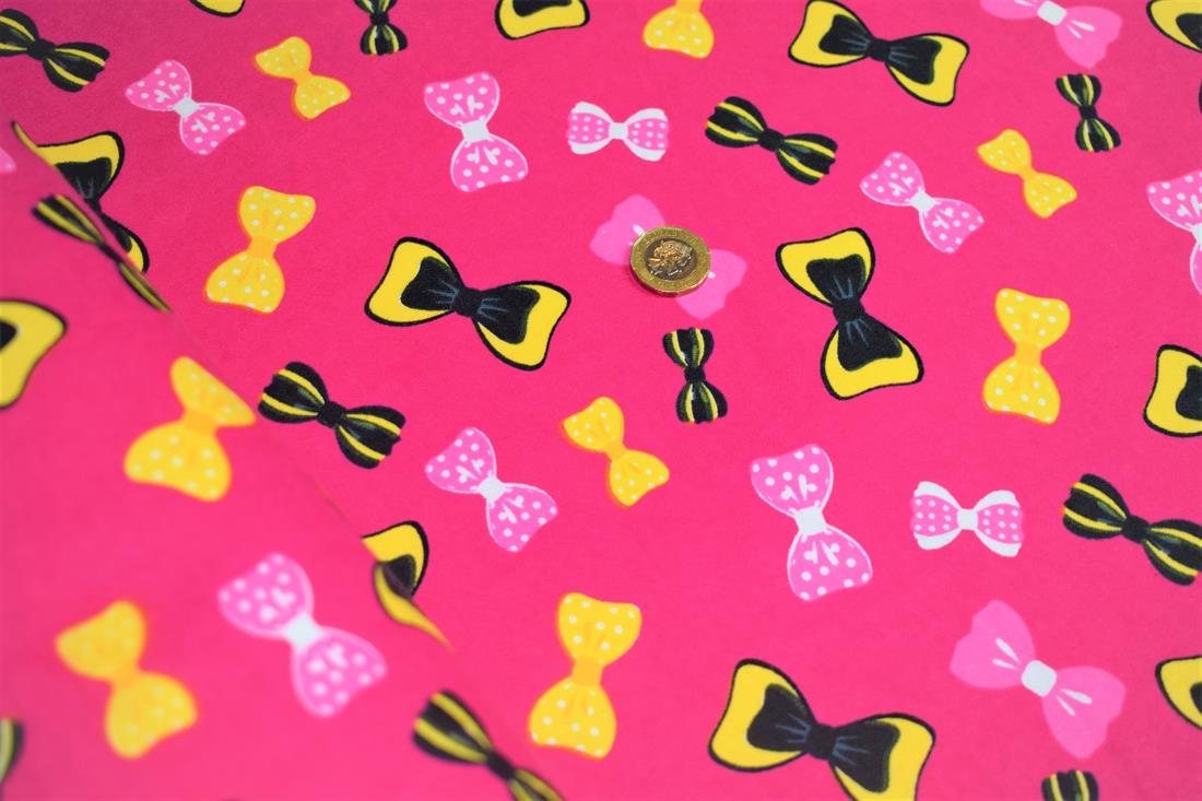 Pink Soft Brushed 100%Flannel Cotton 110 Cm
