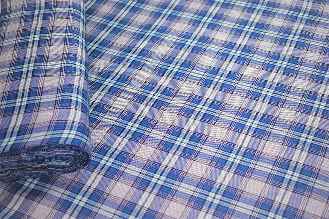 Royal Blue Soft Brushed 100%Flannel Cotton 145 Cm