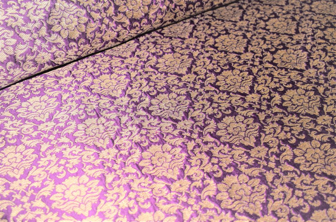Purple Brocade