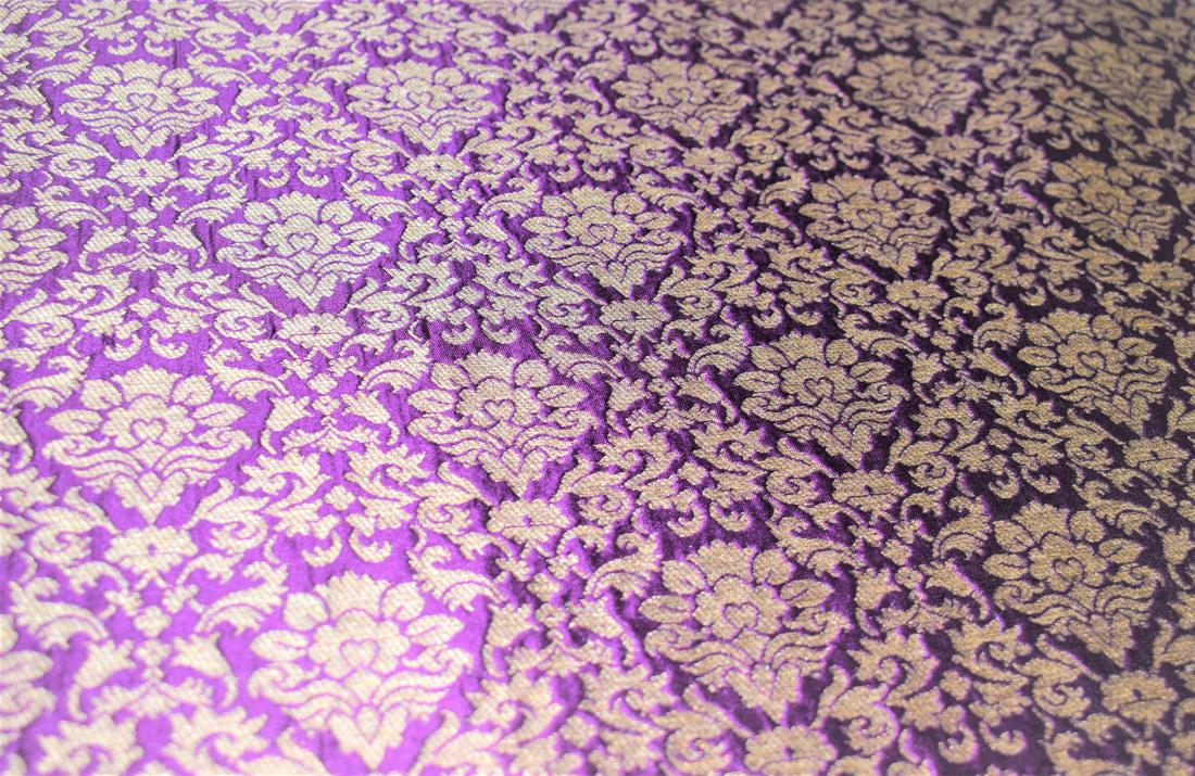 Purple Brocade
