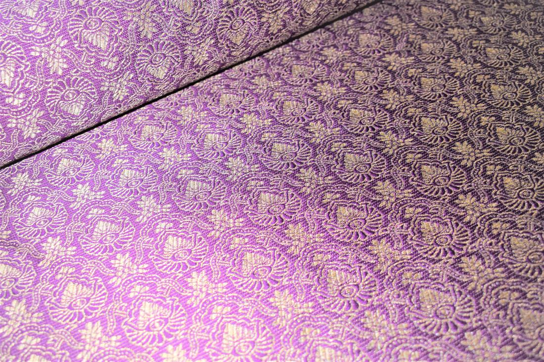 Purple Brocade