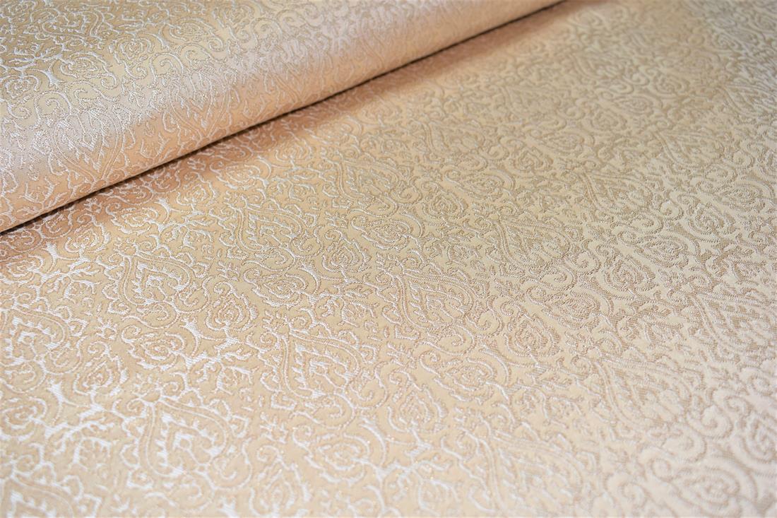 Gold Embroidered Brocade