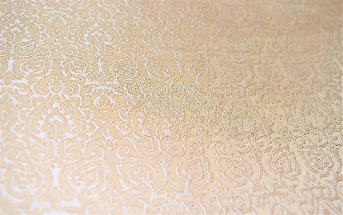 Gold Embroidered Brocade