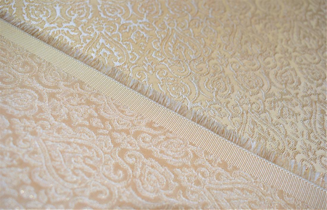 Gold Embroidered Brocade