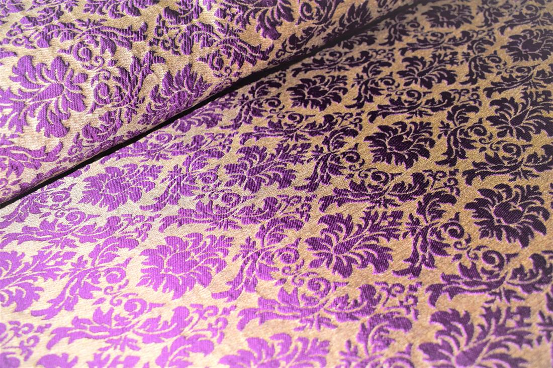 Majenta Brocade