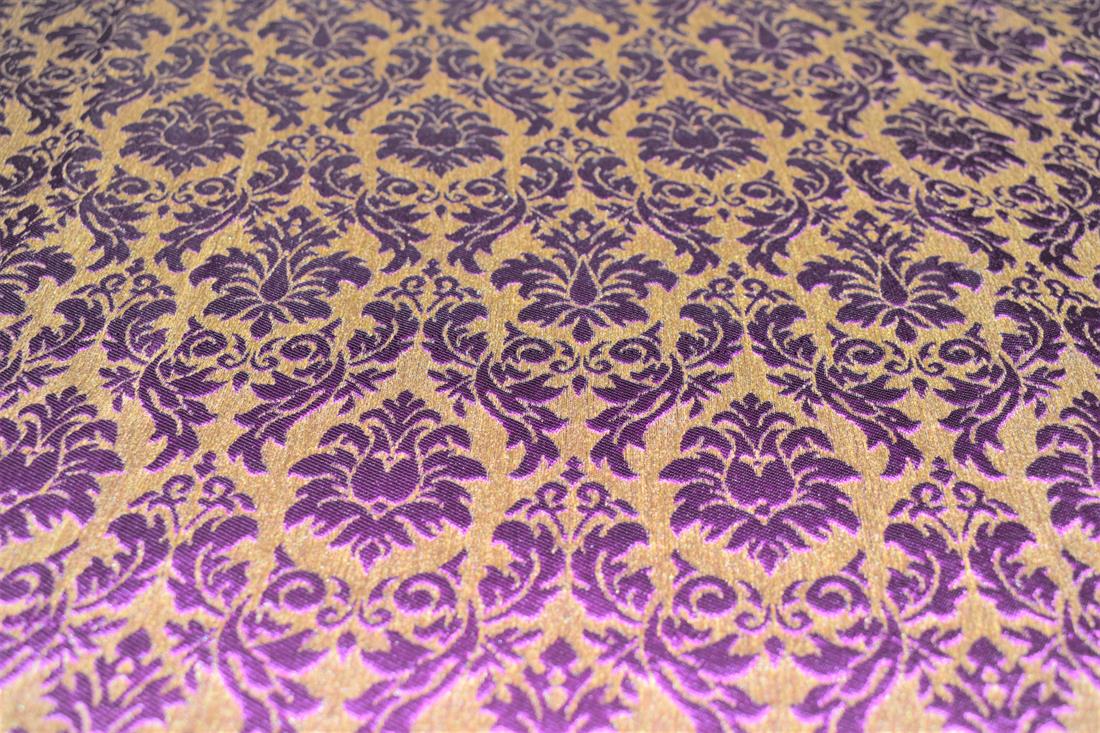 Majenta Brocade