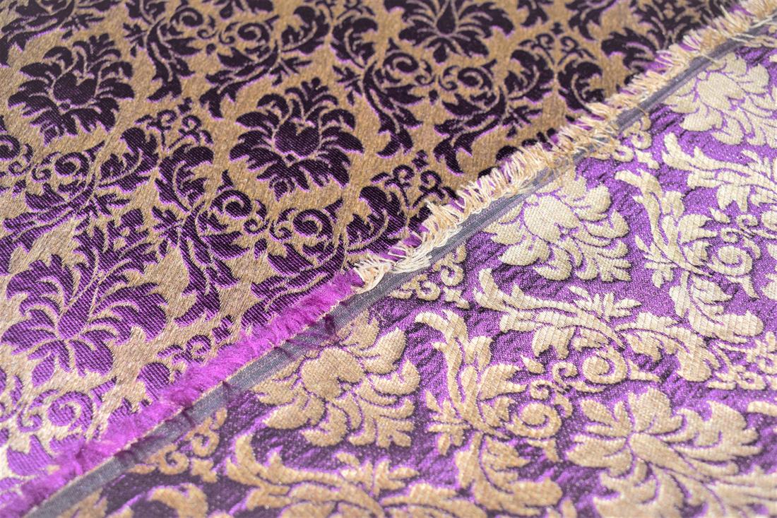 Majenta Brocade
