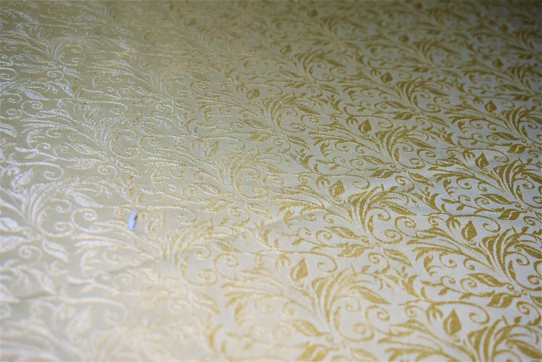 Cream Brocade
