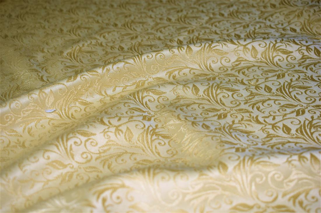 Cream Brocade