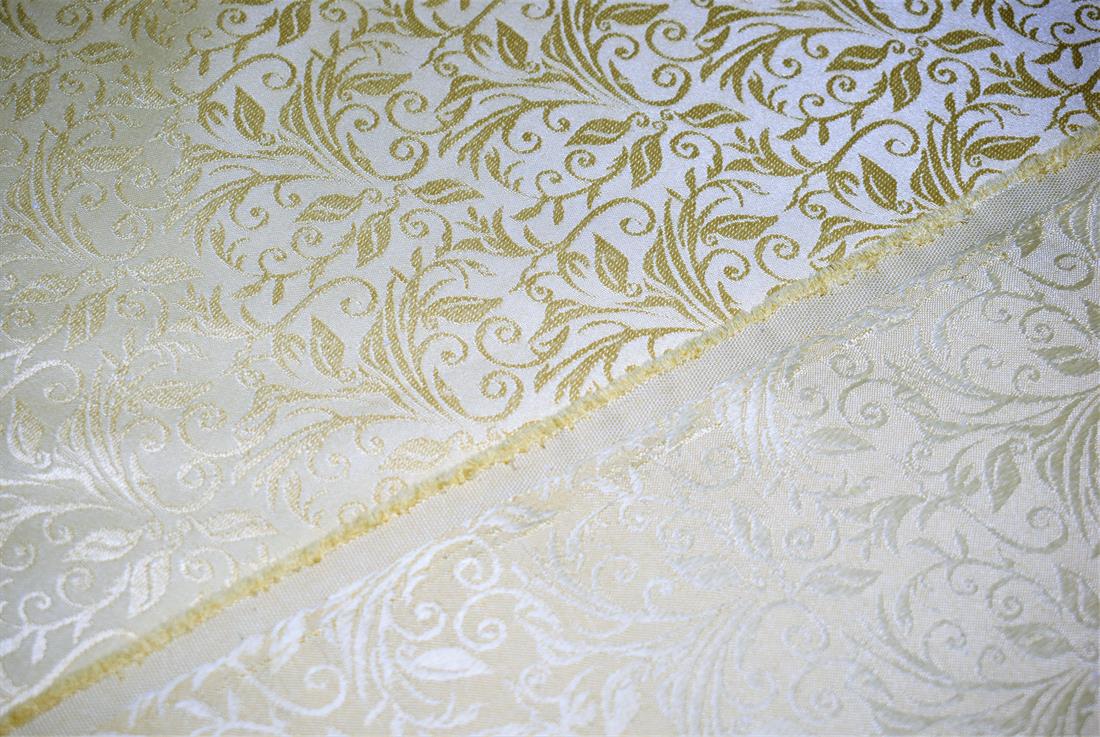 Cream Brocade